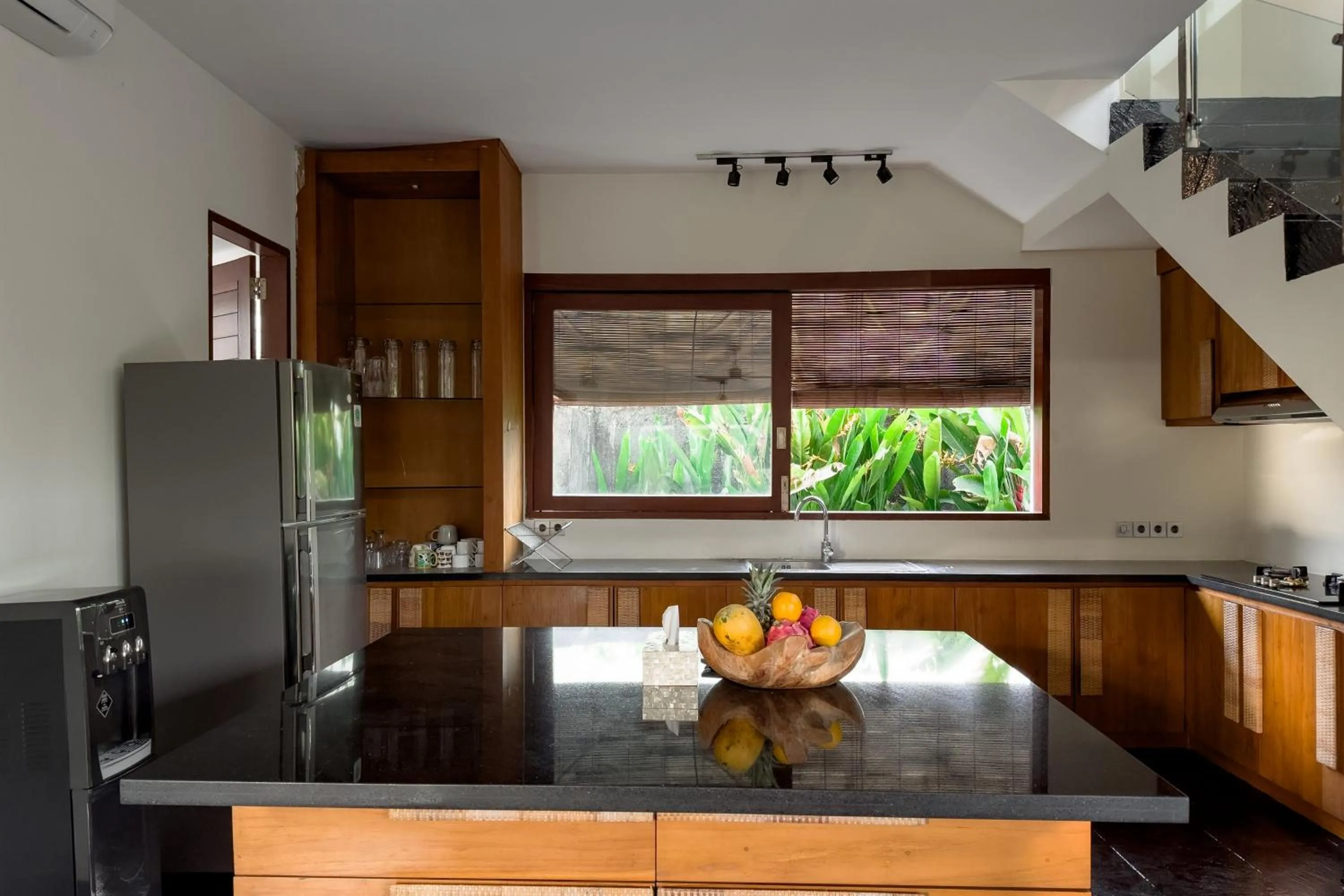 kitchen in Enchanting Canggu Villa