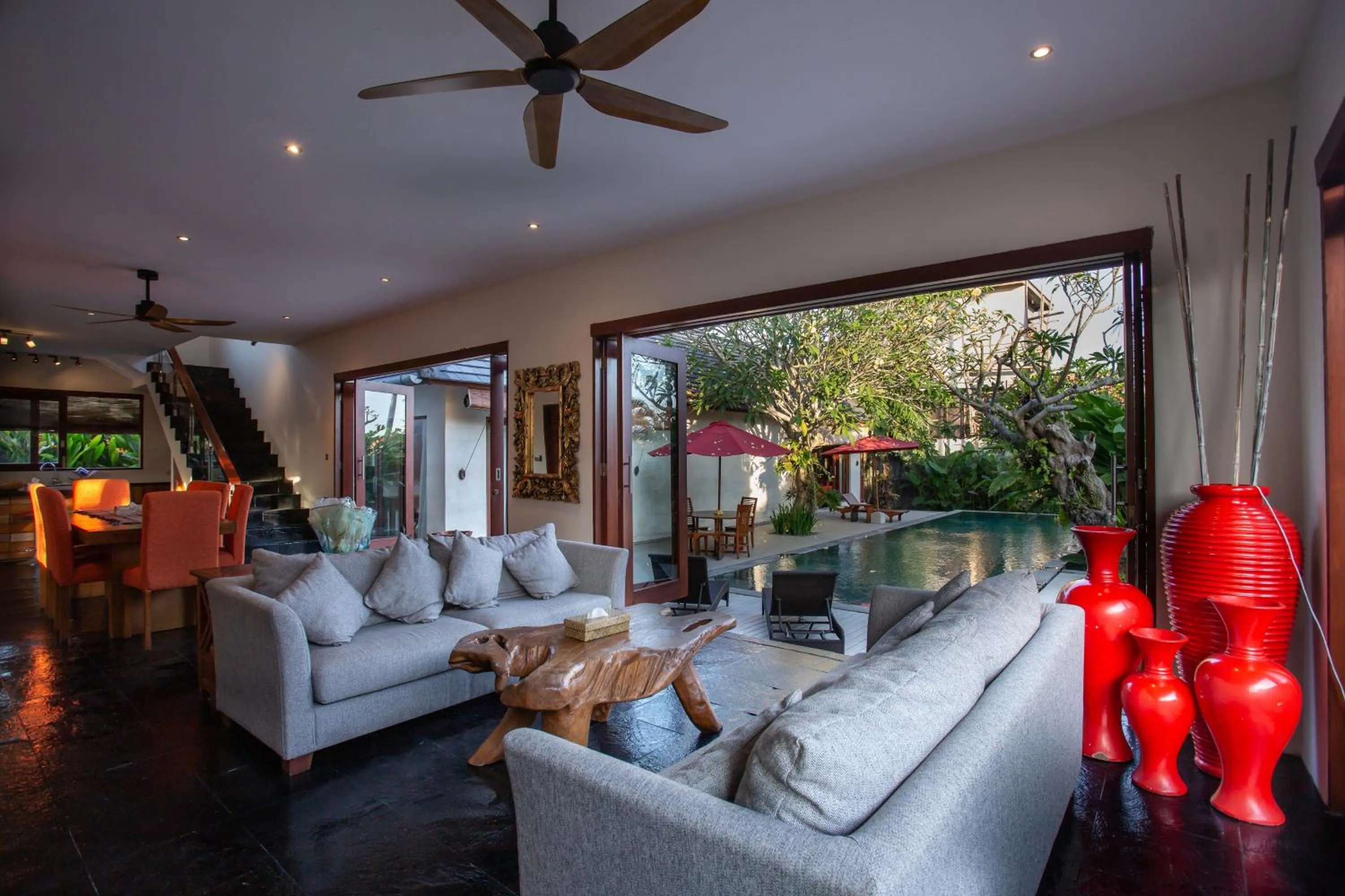 Living room in Enchanting Canggu Villa