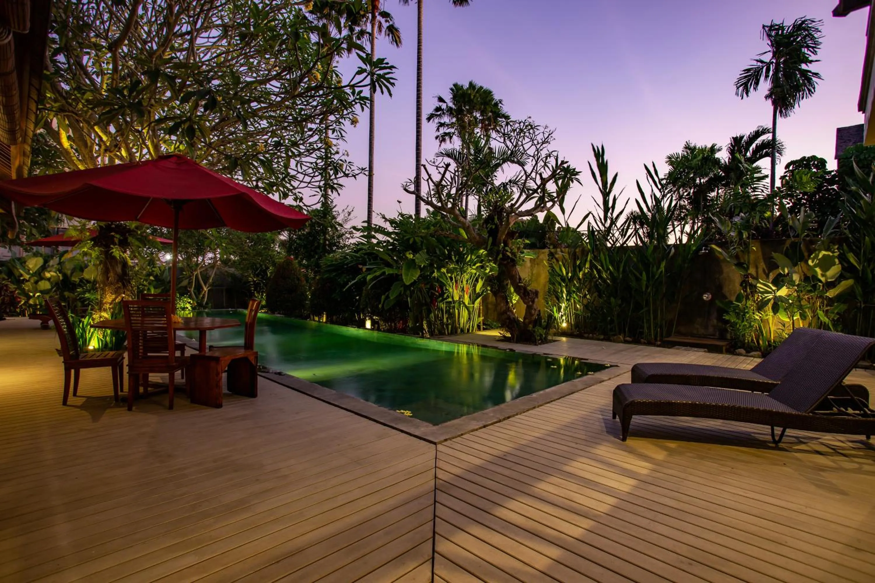 Swimming pool in Enchanting Canggu Villa