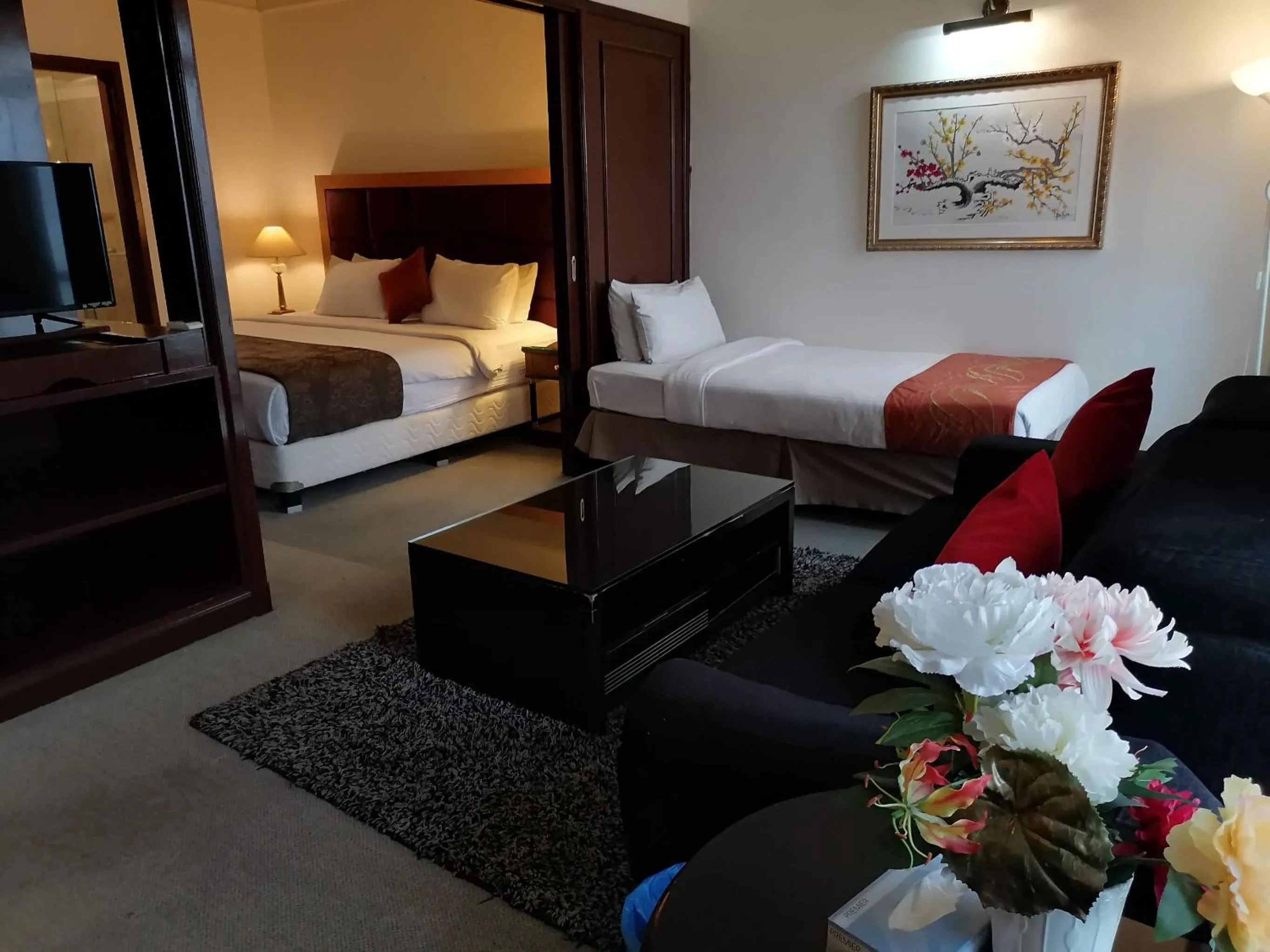 Bed in EMAS Service Suite Times Square