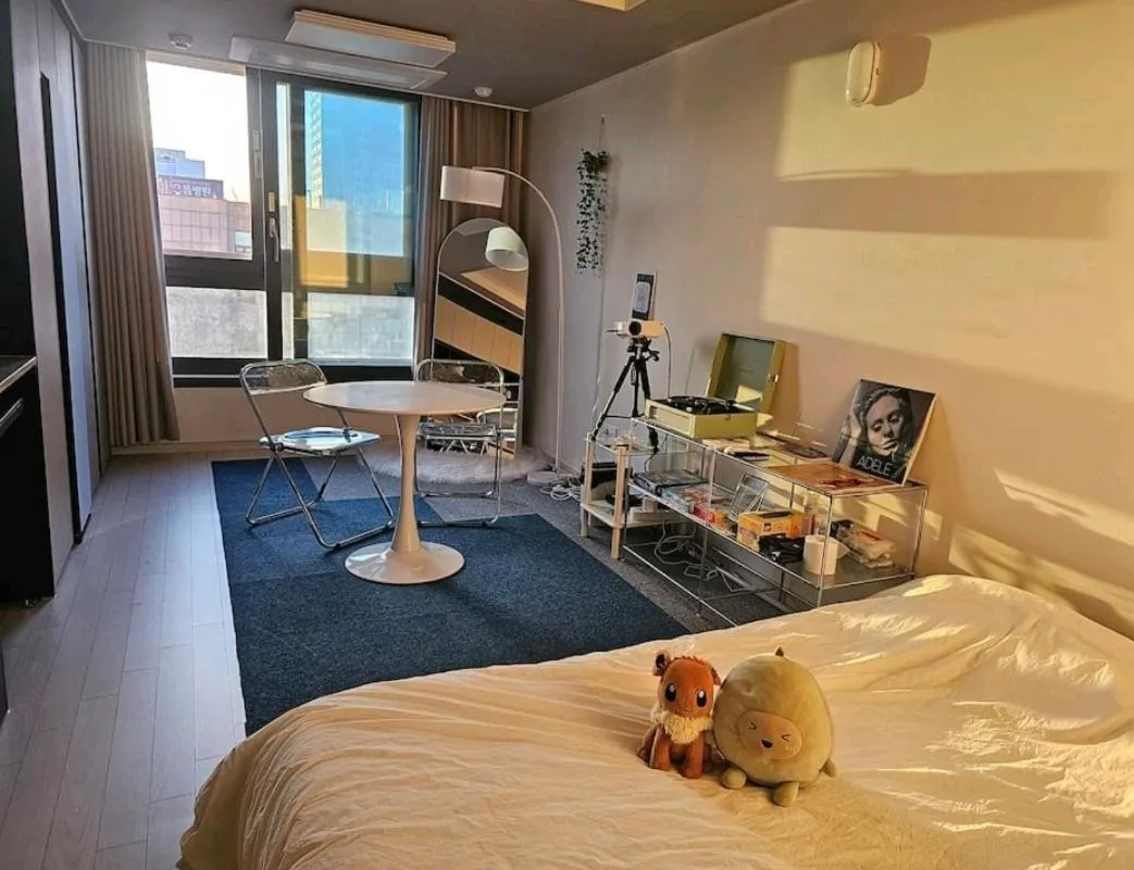 Bed in Daegu Business Star BnB