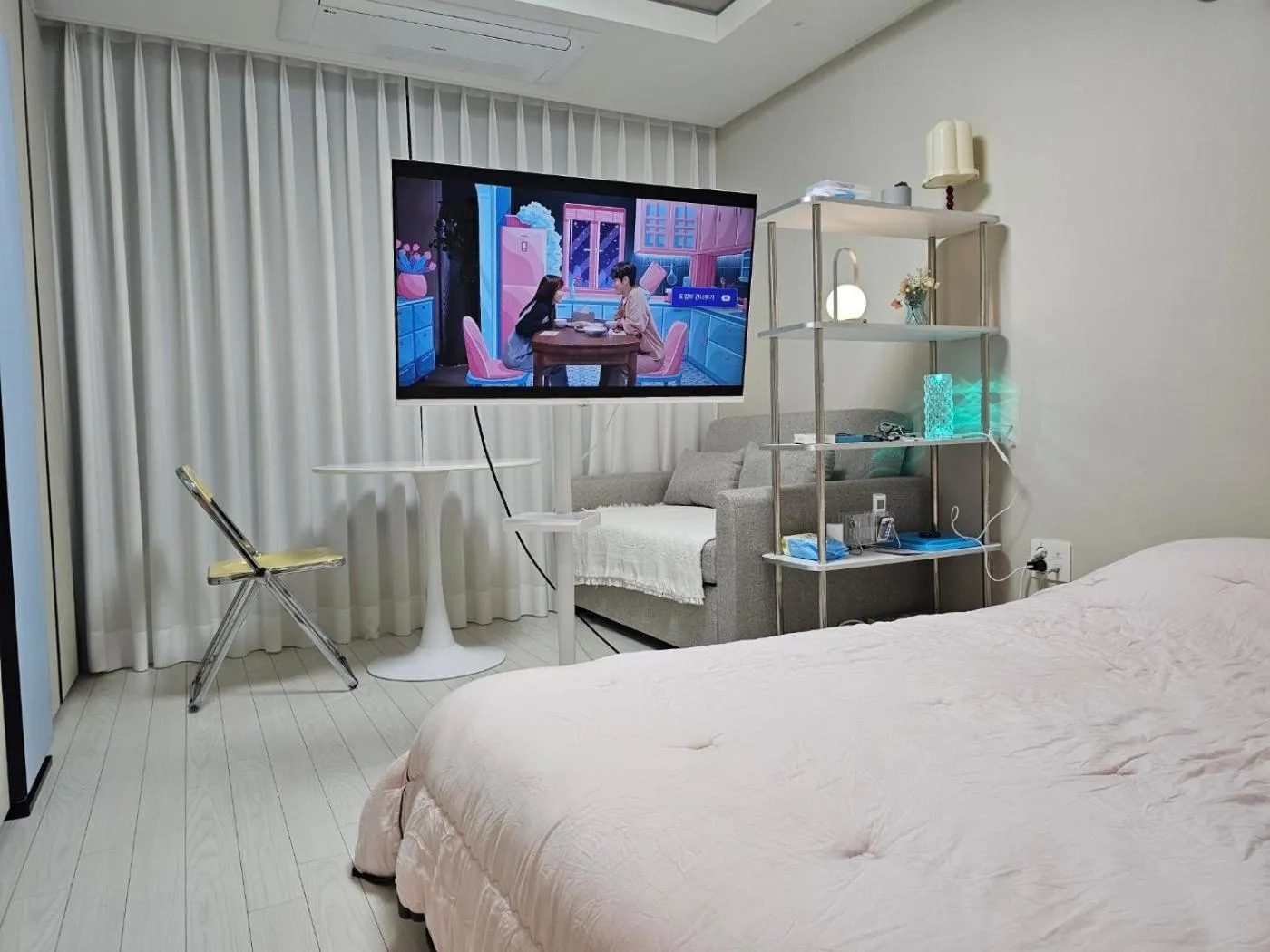 Bed in Daegu Business Star BnB