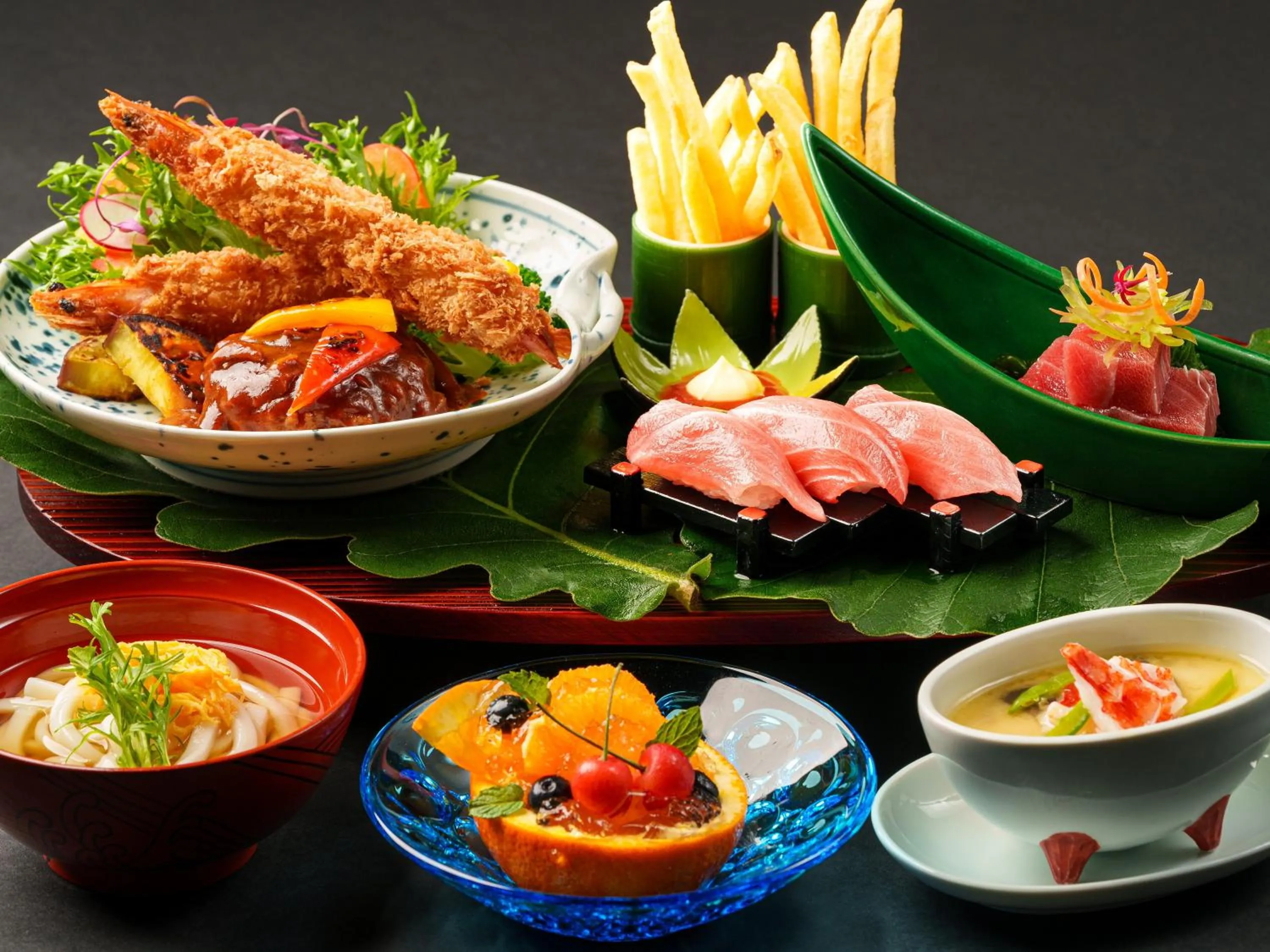 Food in Yufuin Rakuyu