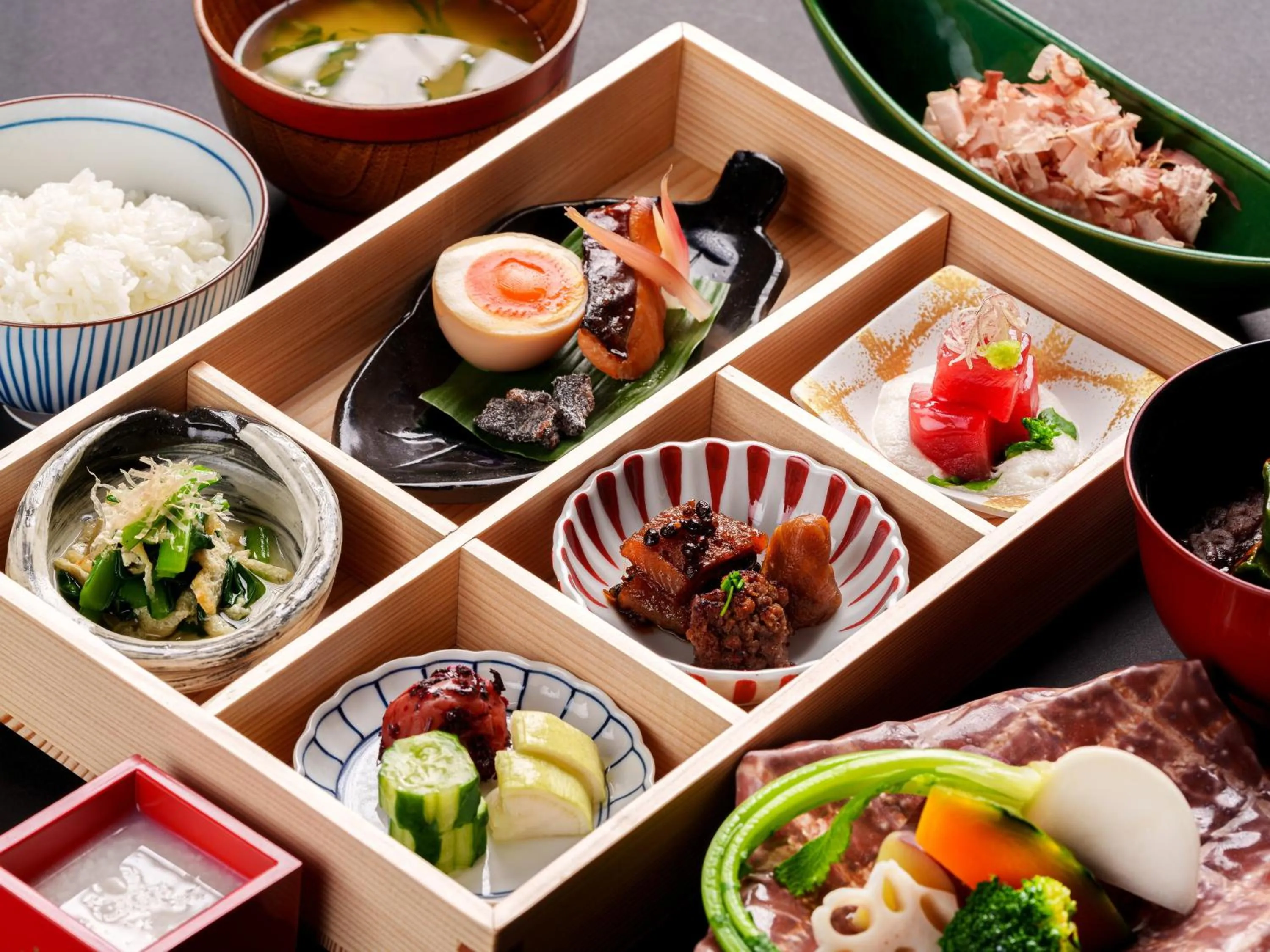 Food in Yufuin Rakuyu