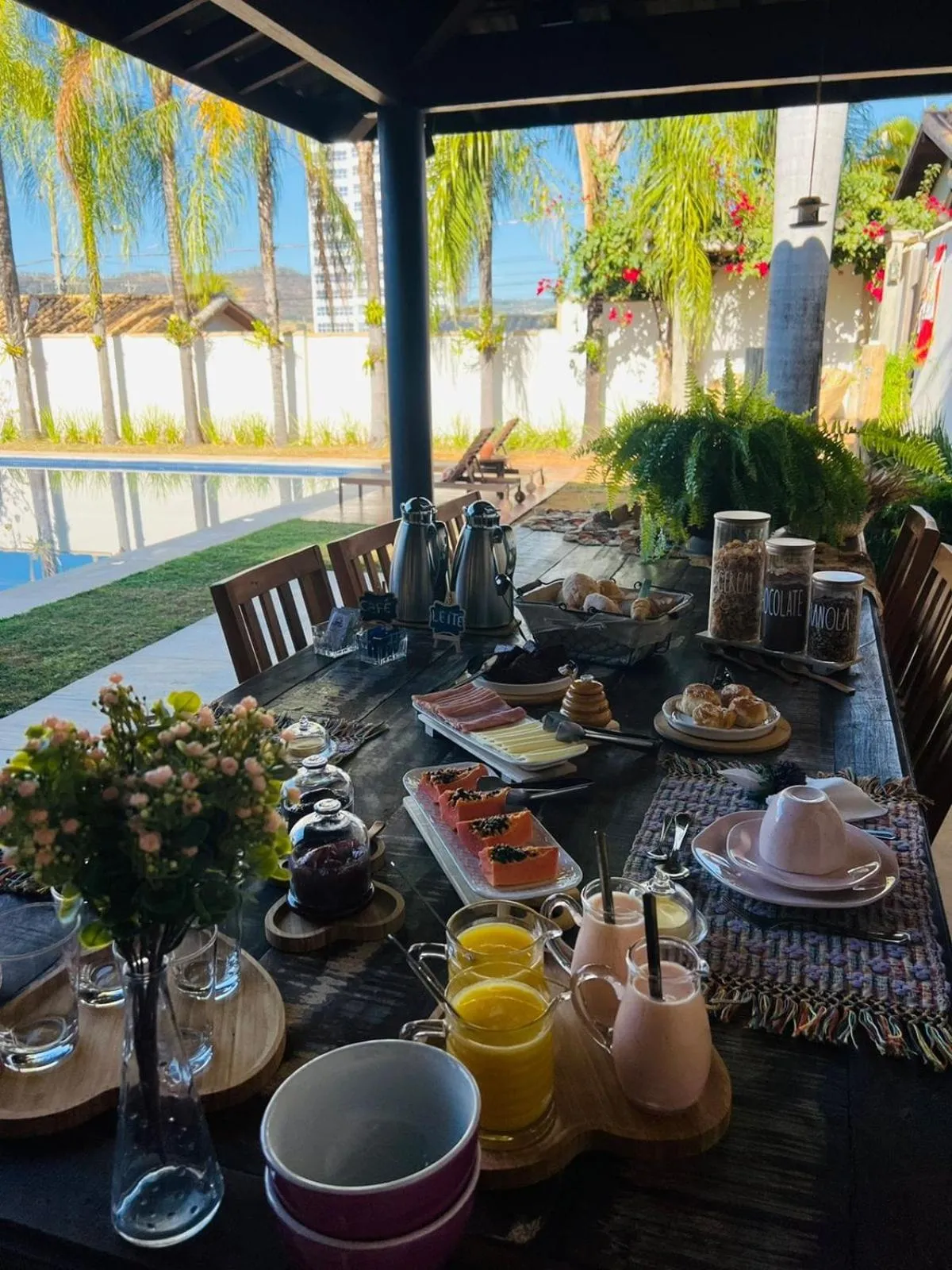 Breakfast in Pousada Caraíba