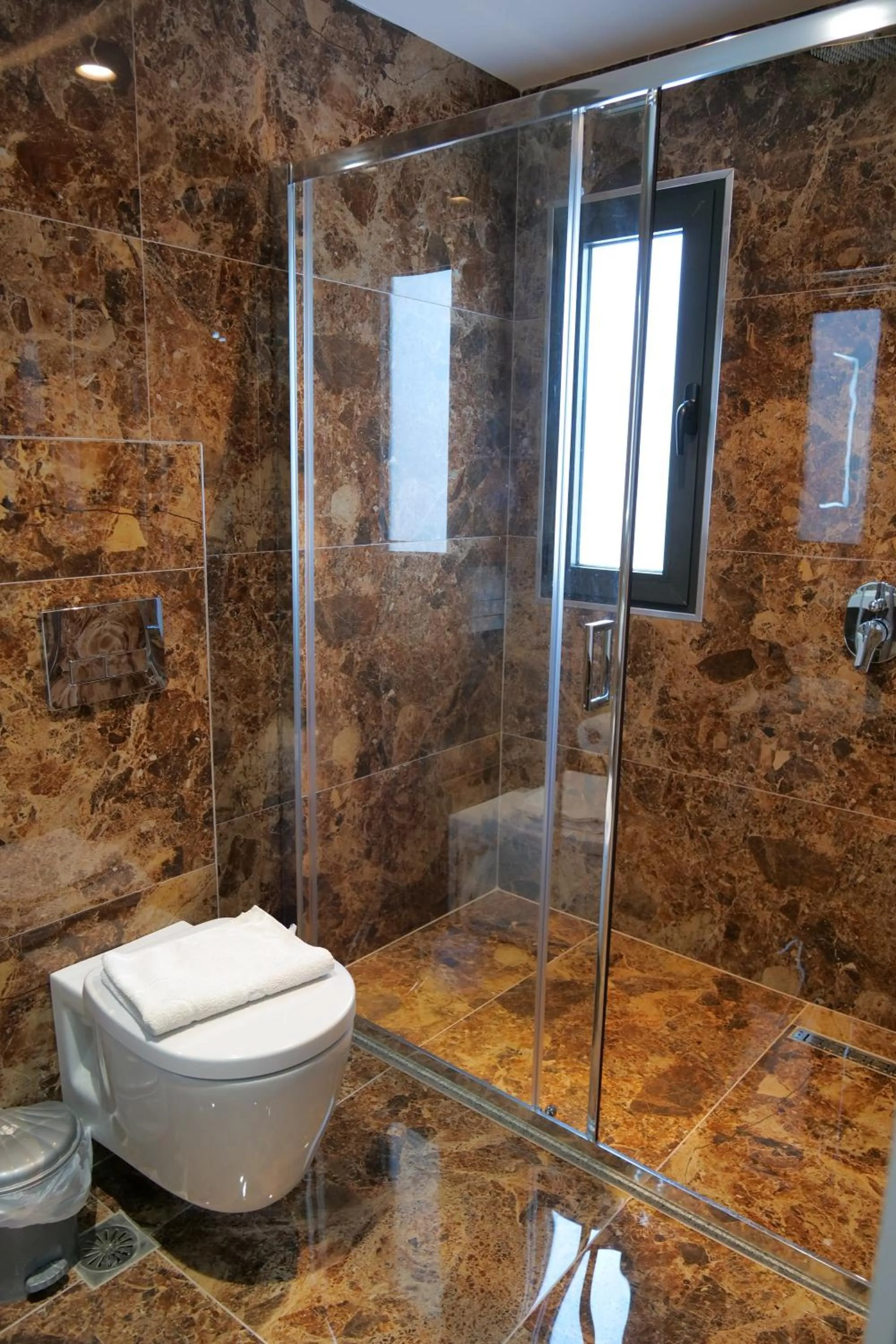 Bathroom in Hotel Alpha