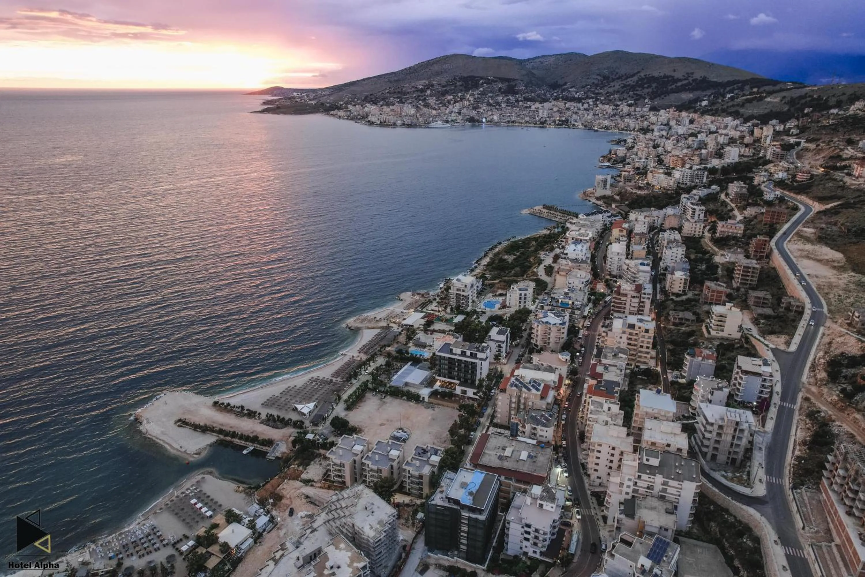 City view in Hotel Alpha