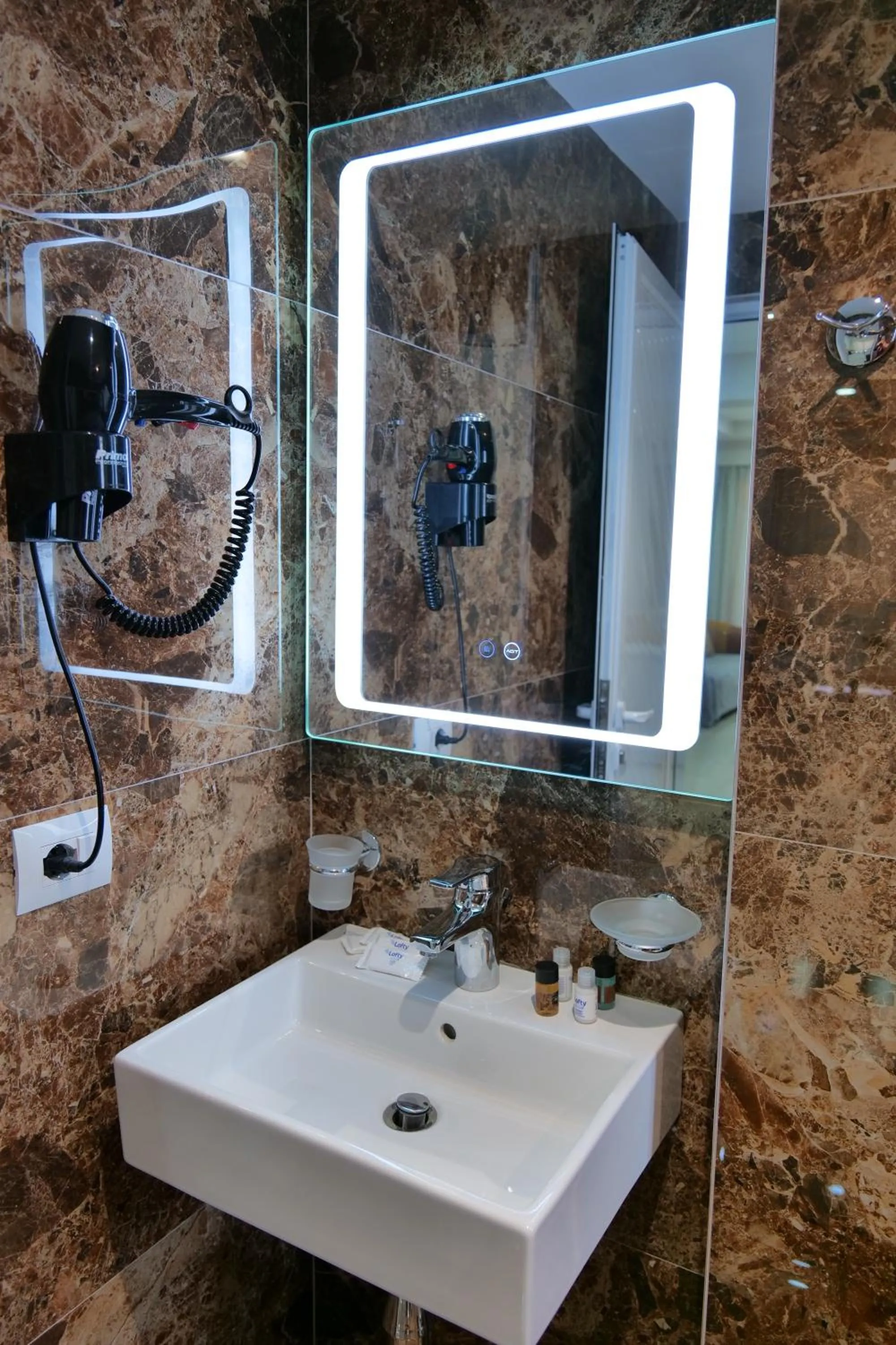 Bathroom in Hotel Alpha