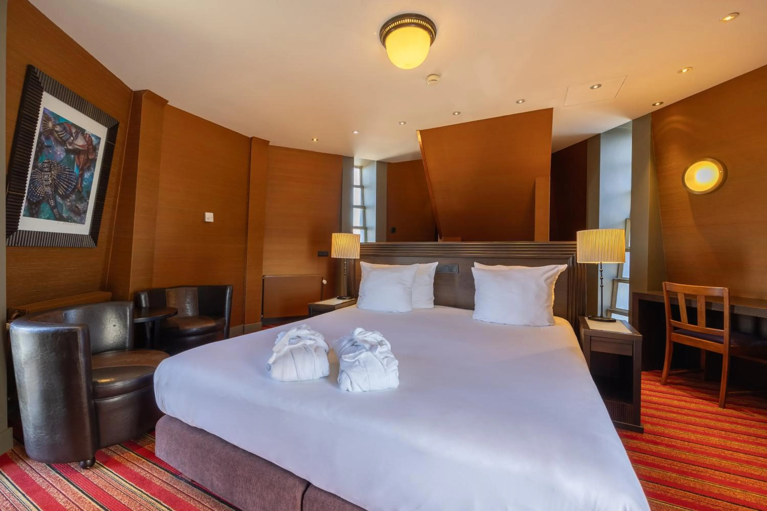 Bedroom, Bed in Grand Hotel Amrâth Amsterdam