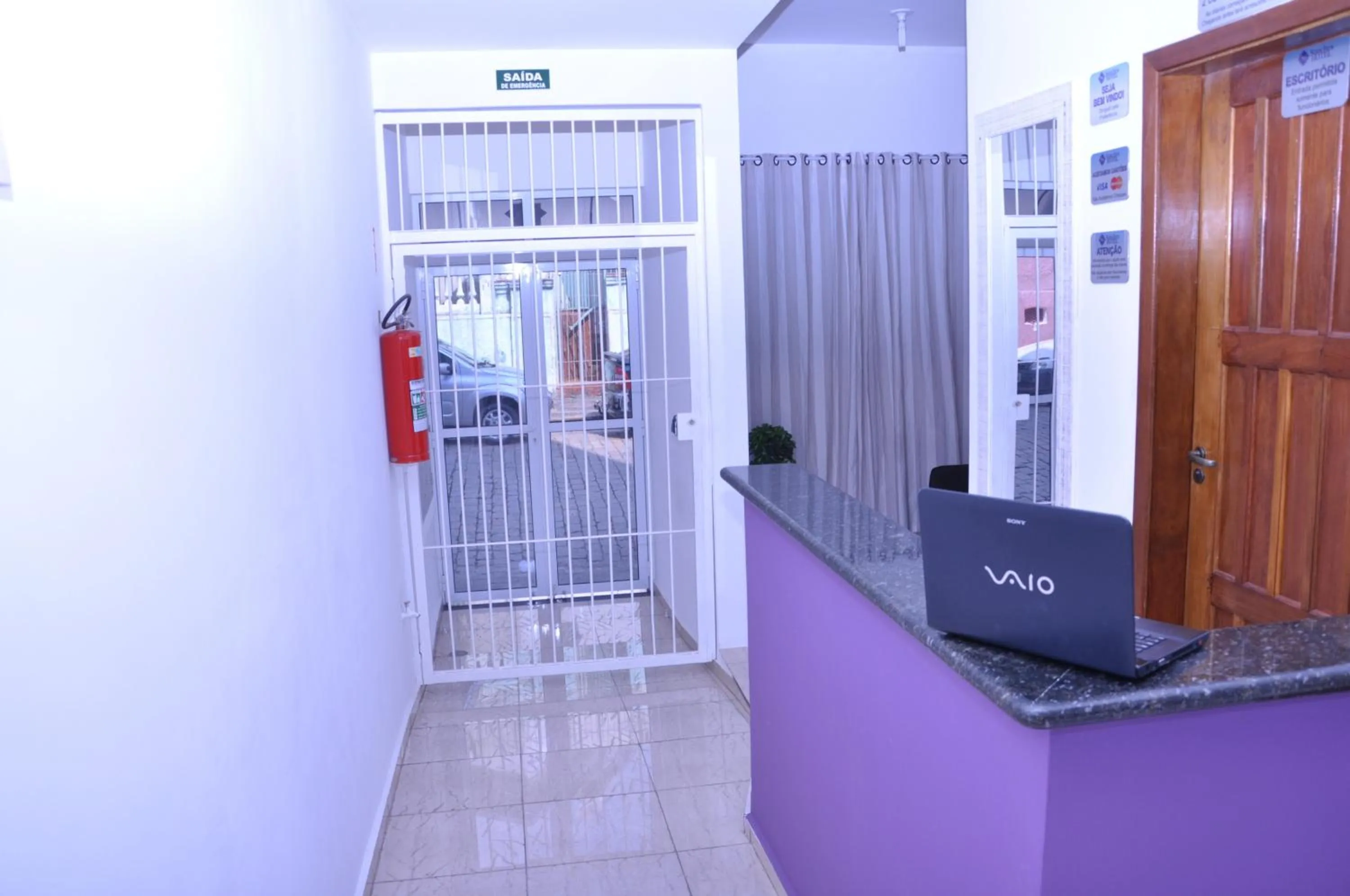 Lobby or reception in Sanches Hotel