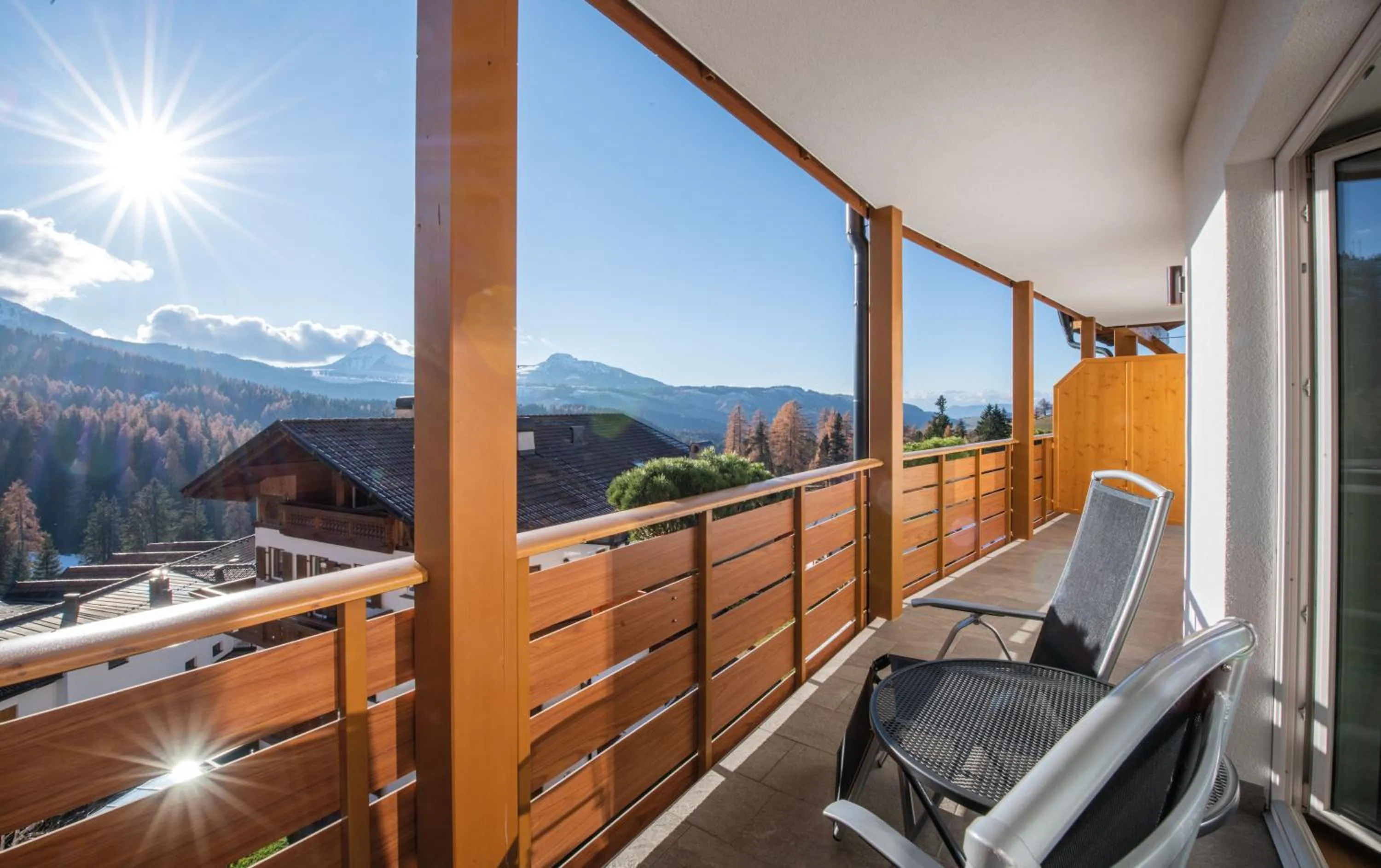 View (from property/room) in Hotel DAS ROYAL in Obereggen