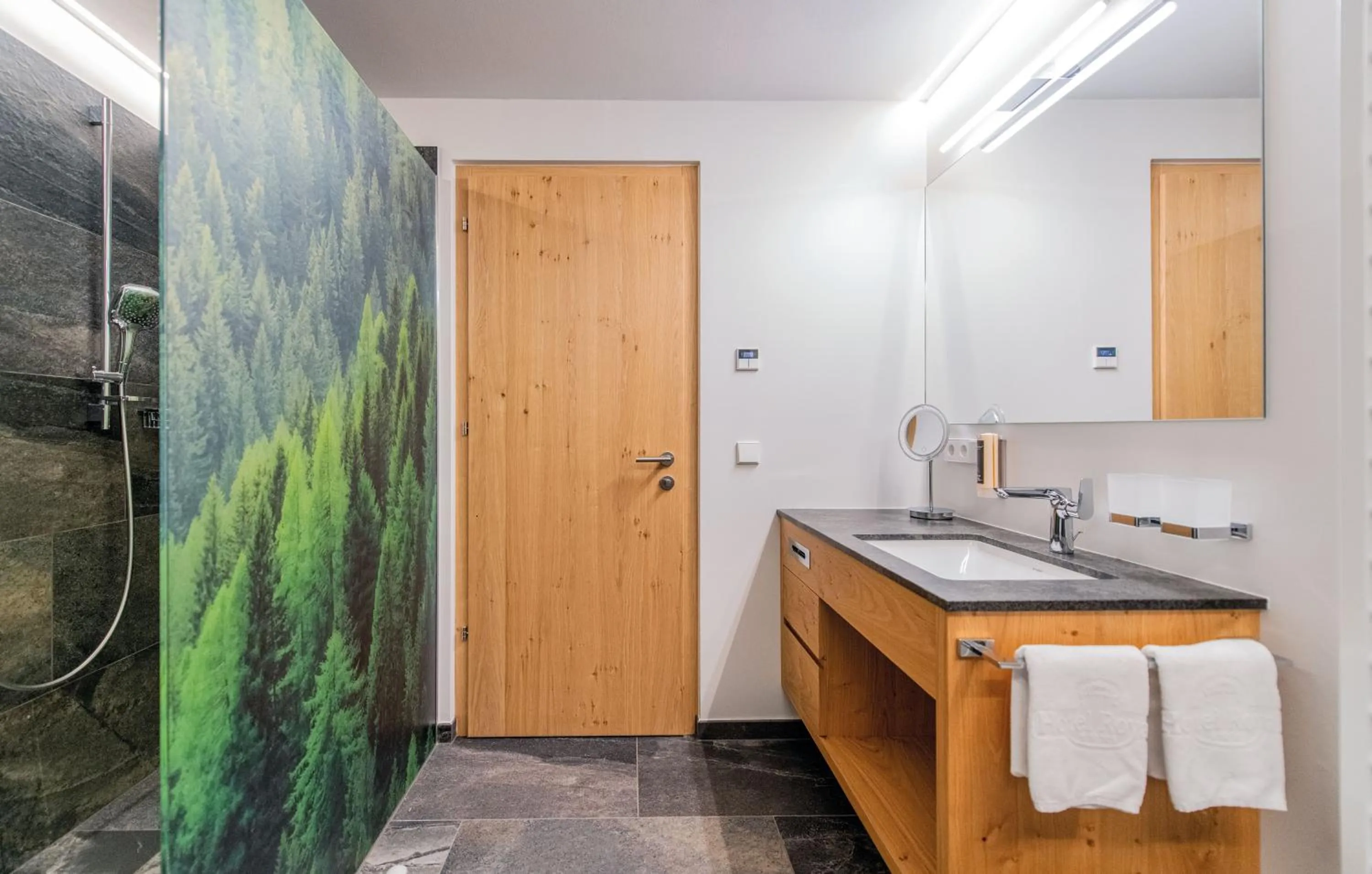 Bathroom in Hotel DAS ROYAL in Obereggen