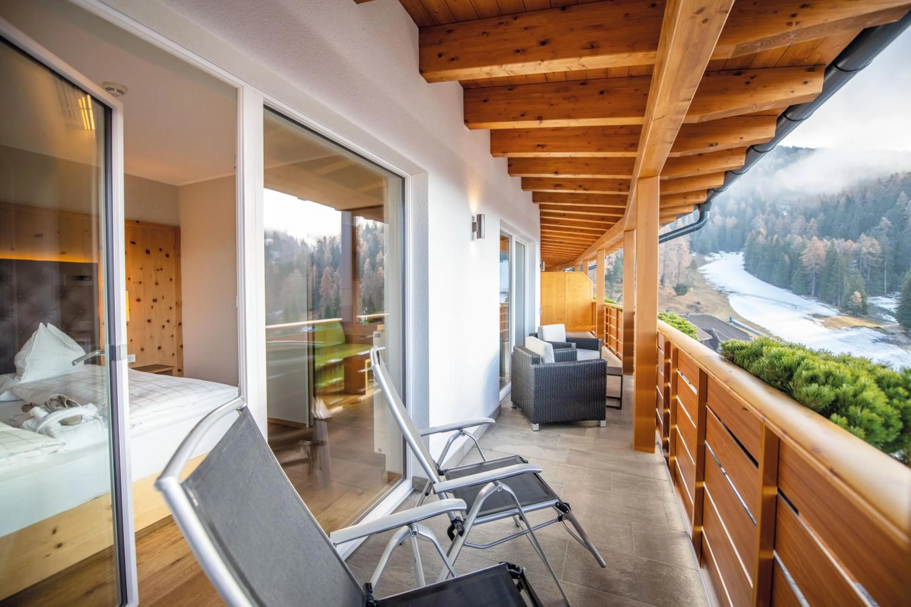 View (from property/room) in Hotel DAS ROYAL in Obereggen