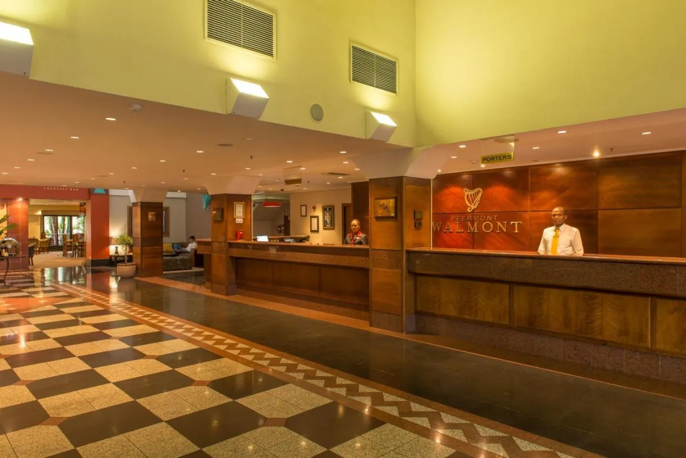 Lobby or reception in Peermont Walmont at the Grand Palm, Gaborone