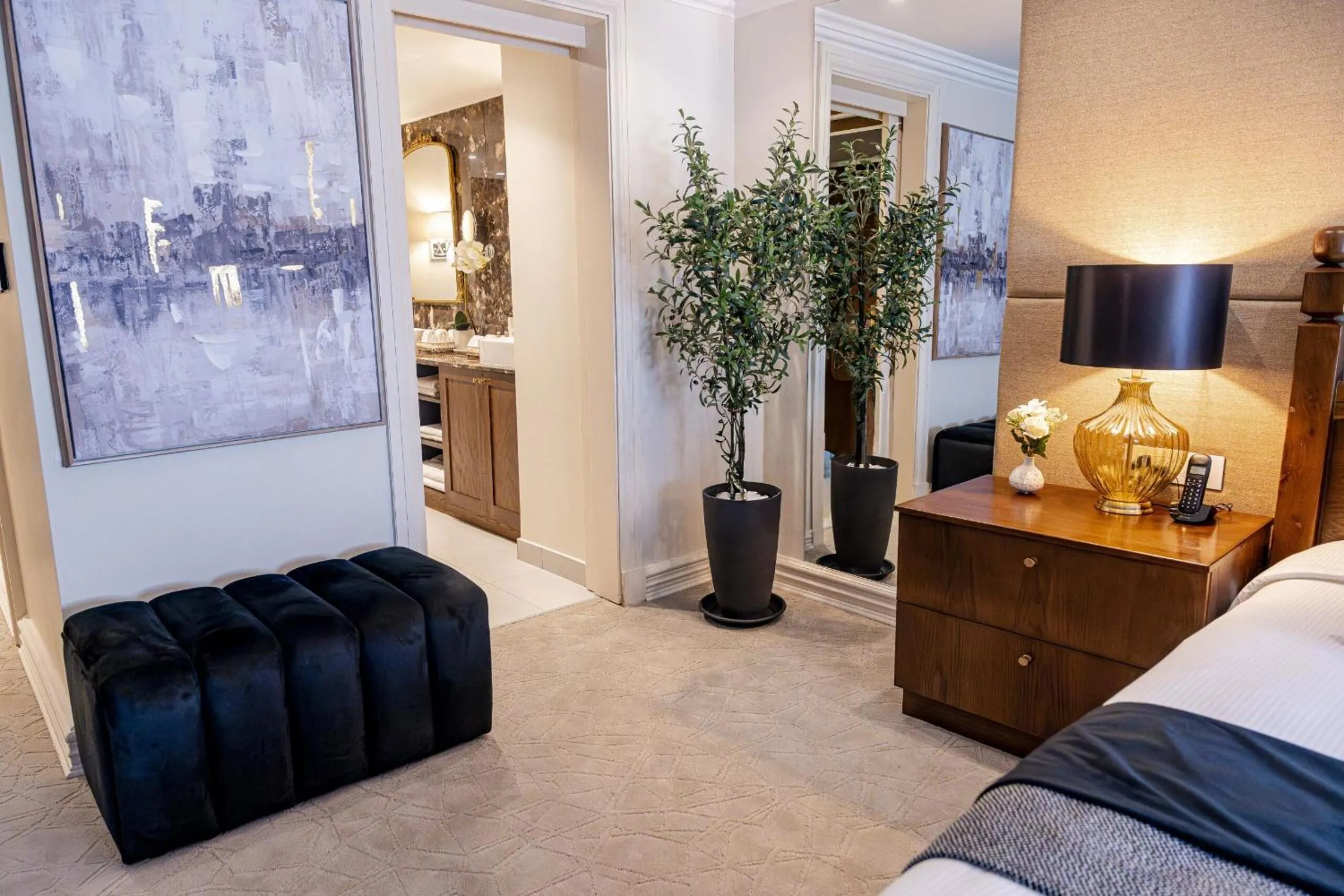 Bed in Peermont Walmont at the Grand Palm, Gaborone