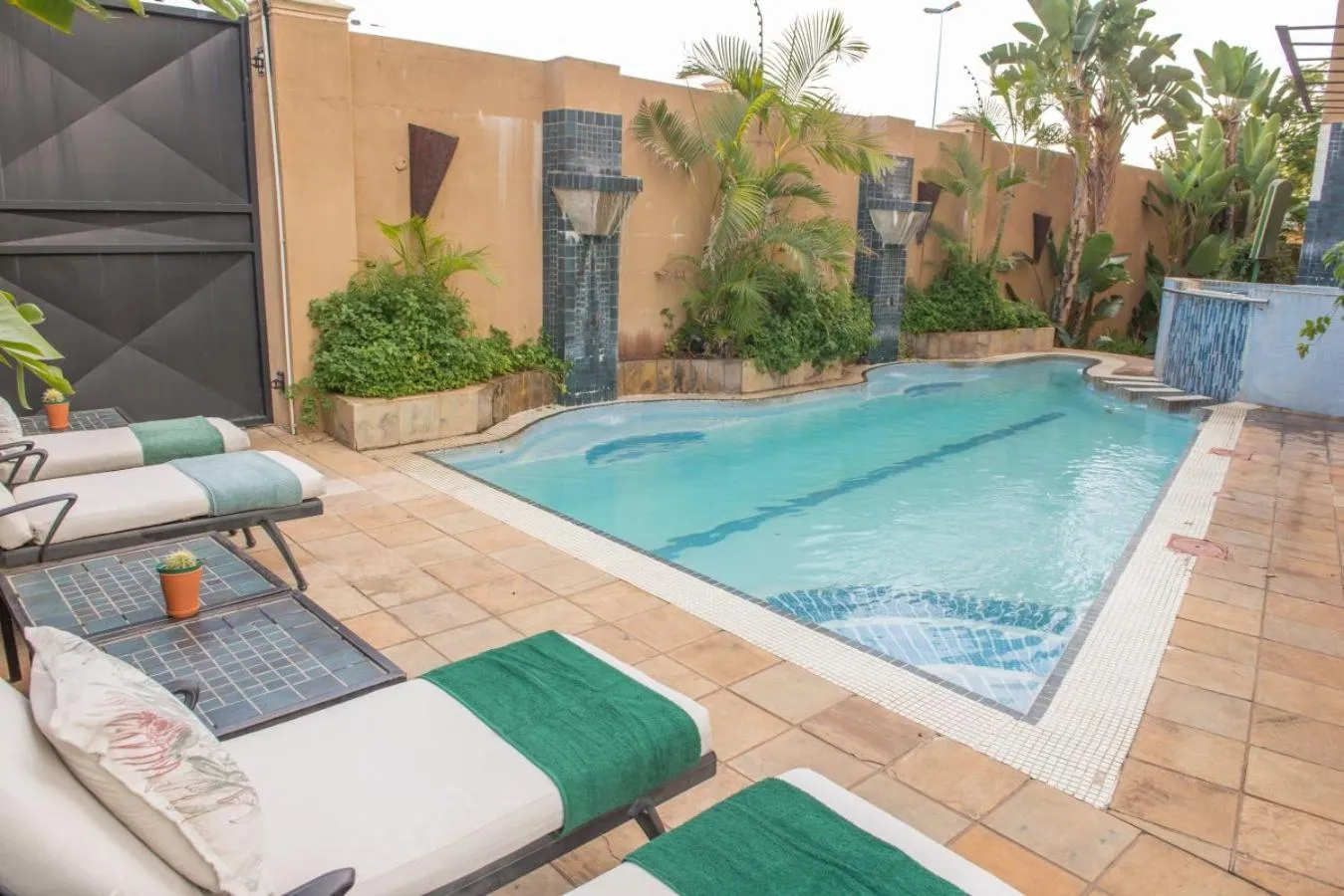 Swimming pool in Peermont Mondior Hotel