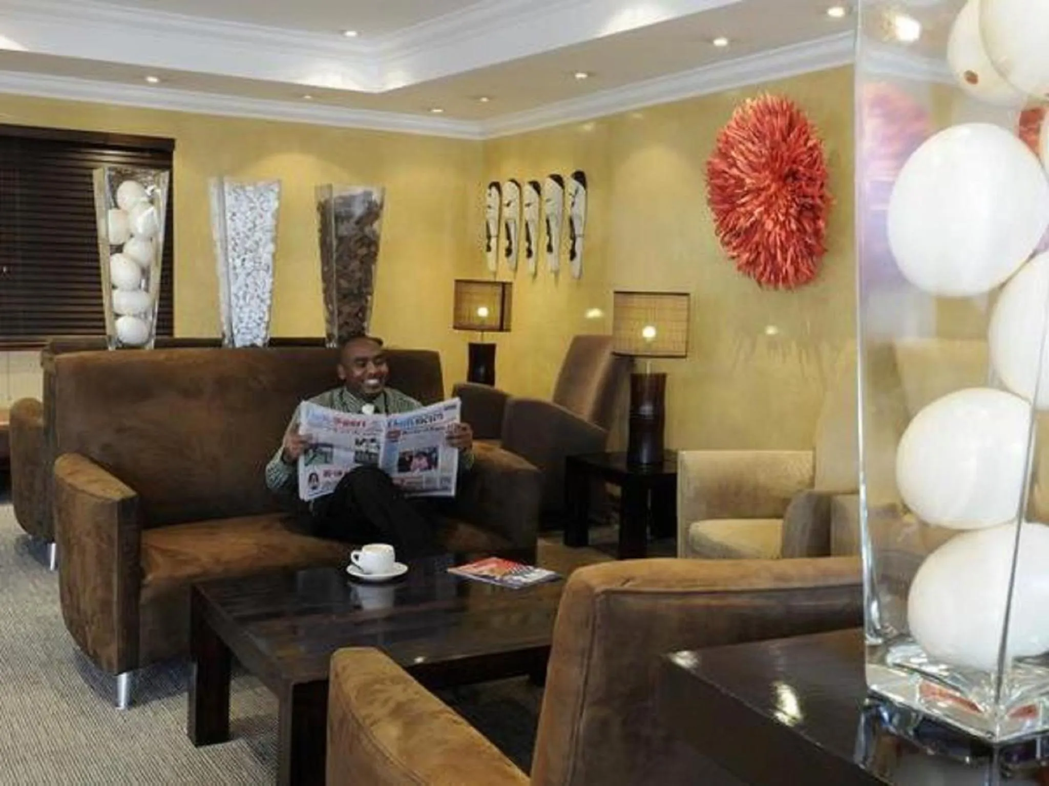 Lobby or reception in Peermont Mondior Hotel