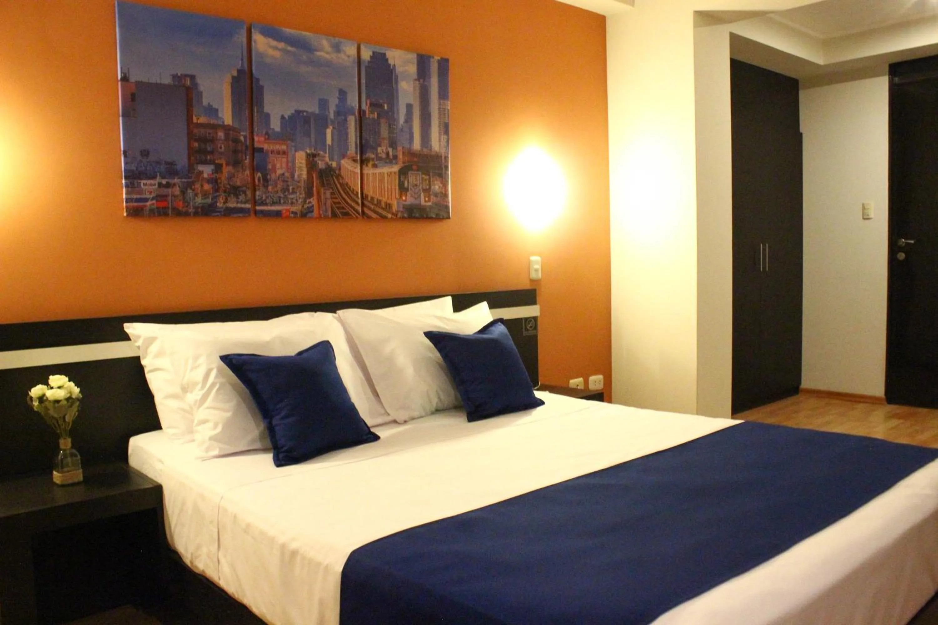 Bed in Hotel PLATINIUM