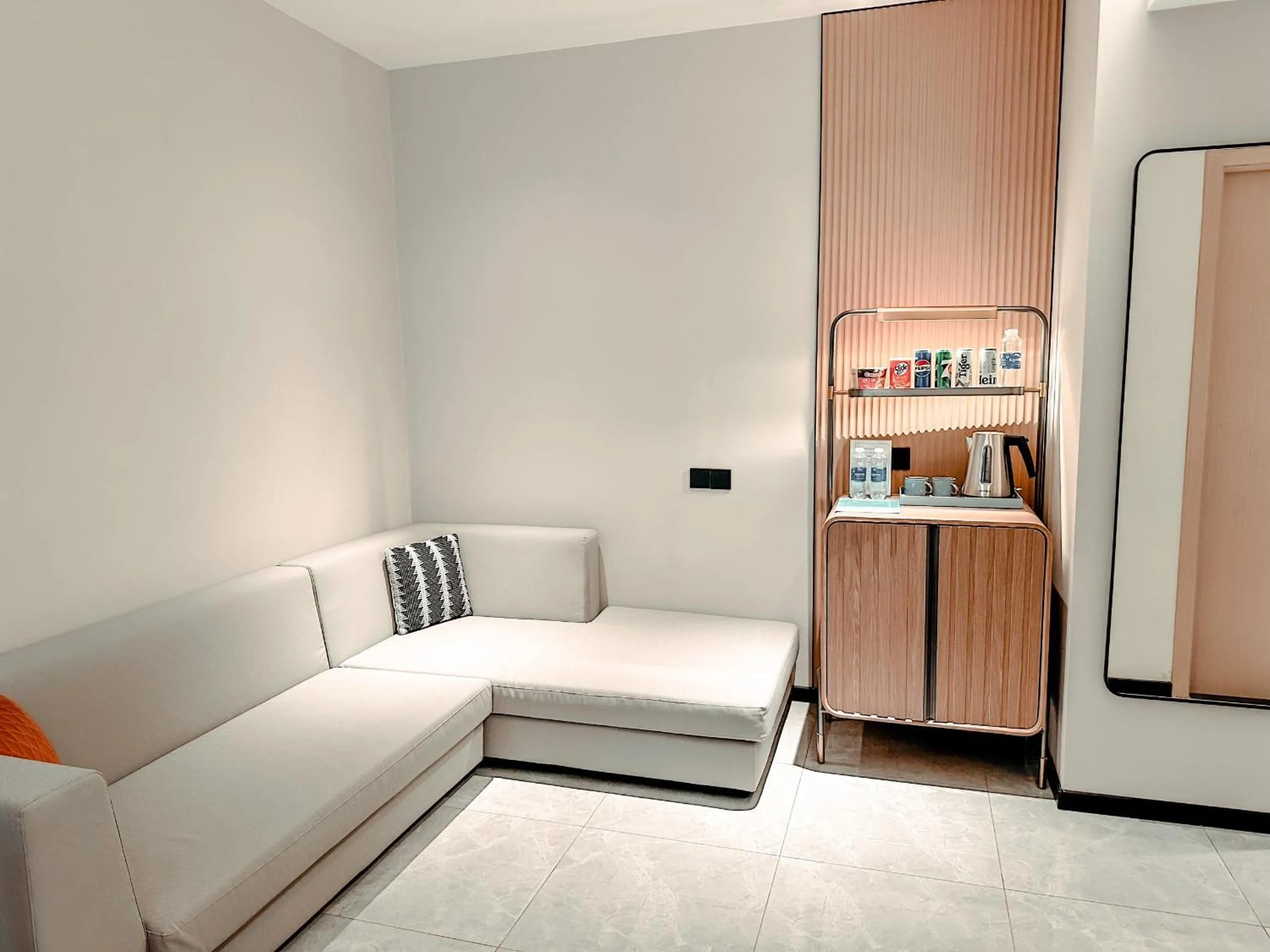 Living room in CitiGo HOTEL