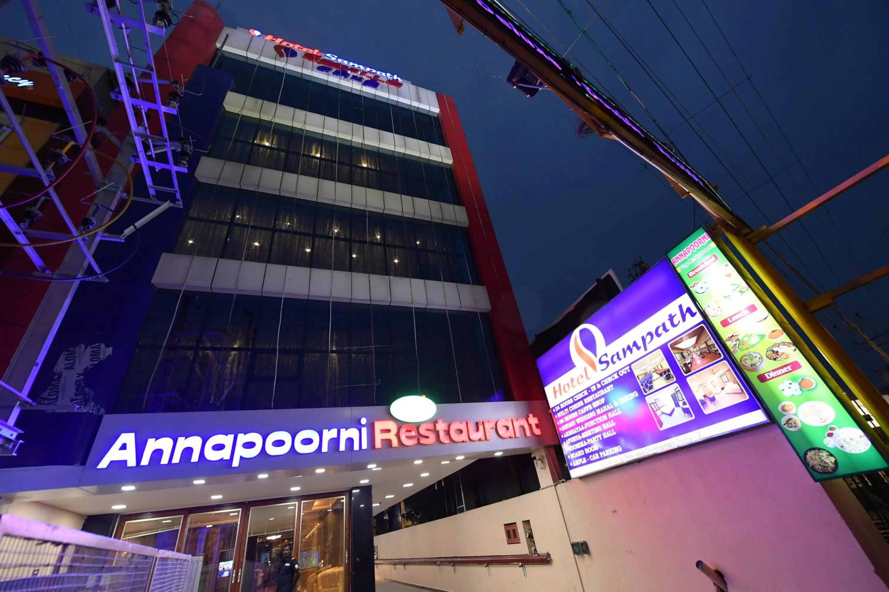 Restaurant/places to eat, Property Building in Coastal Grand Hotel Sampath