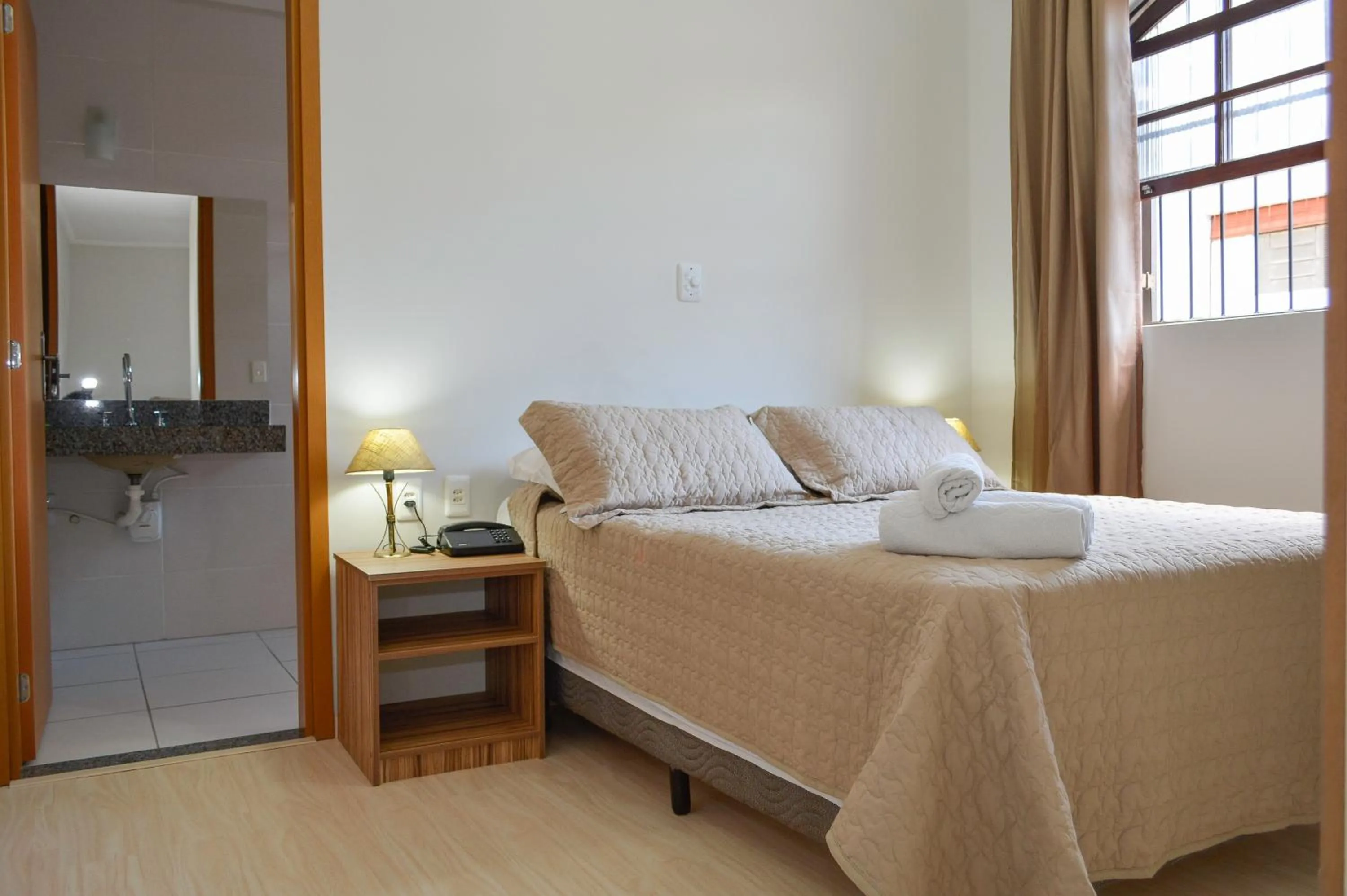 Bed in Hotel Real São Lourenço