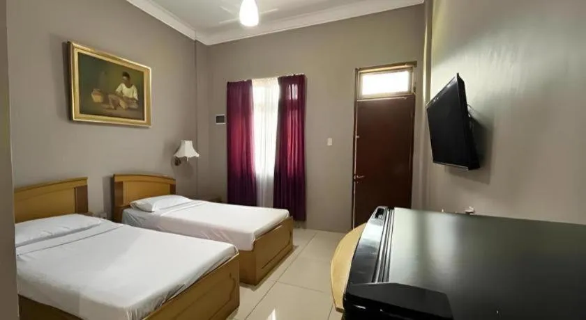 Bed in Sapadia Hotel Parapat