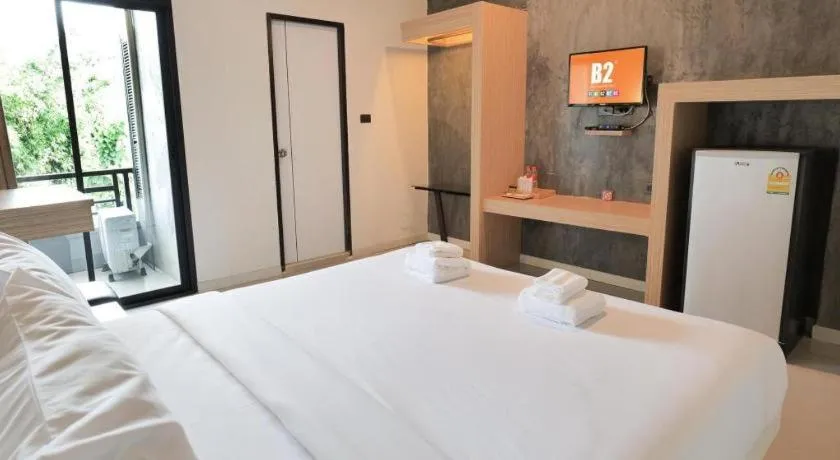 Bed in B2 Chiang Rai Phahonyothin Boutique & Budget Hotel