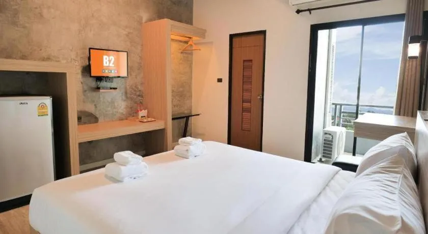 Bed in B2 Chiang Rai Phahonyothin Boutique & Budget Hotel