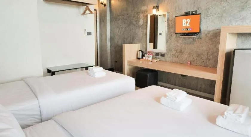 Bed in B2 Chiang Rai Phahonyothin Boutique & Budget Hotel