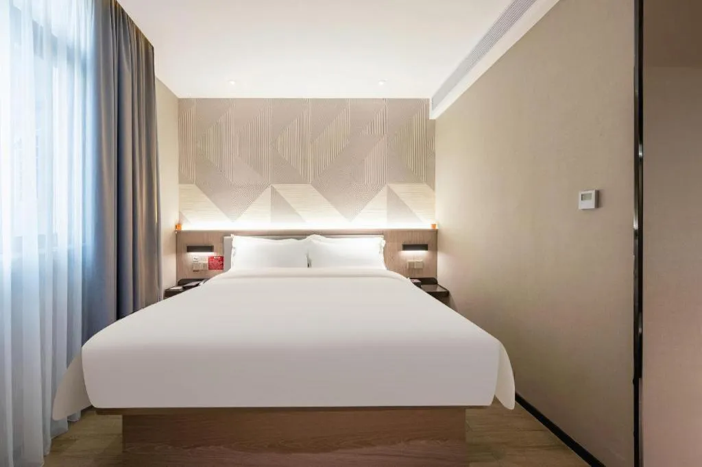 Bed in Borrman Hotel Lianjiang Avenue Xinyuan International Plaza