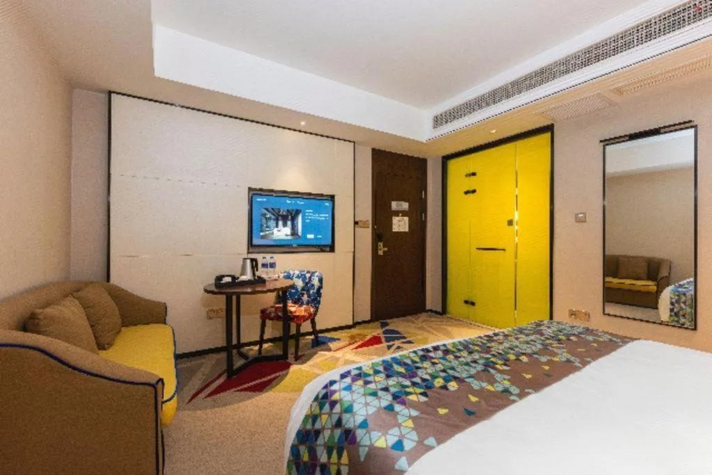 Bed in Borrman Hotel Wuhan Hankou Railway Station Metro Station