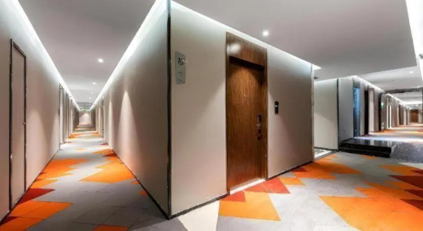 Bed in Borrman Hotel Wuhan Hankou Railway Station Metro Station