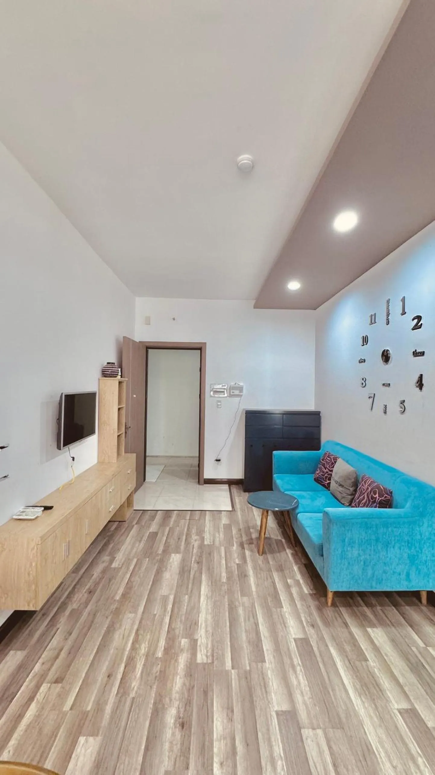 Living room, Bed in Sea Inn - Nha Trang Apartment