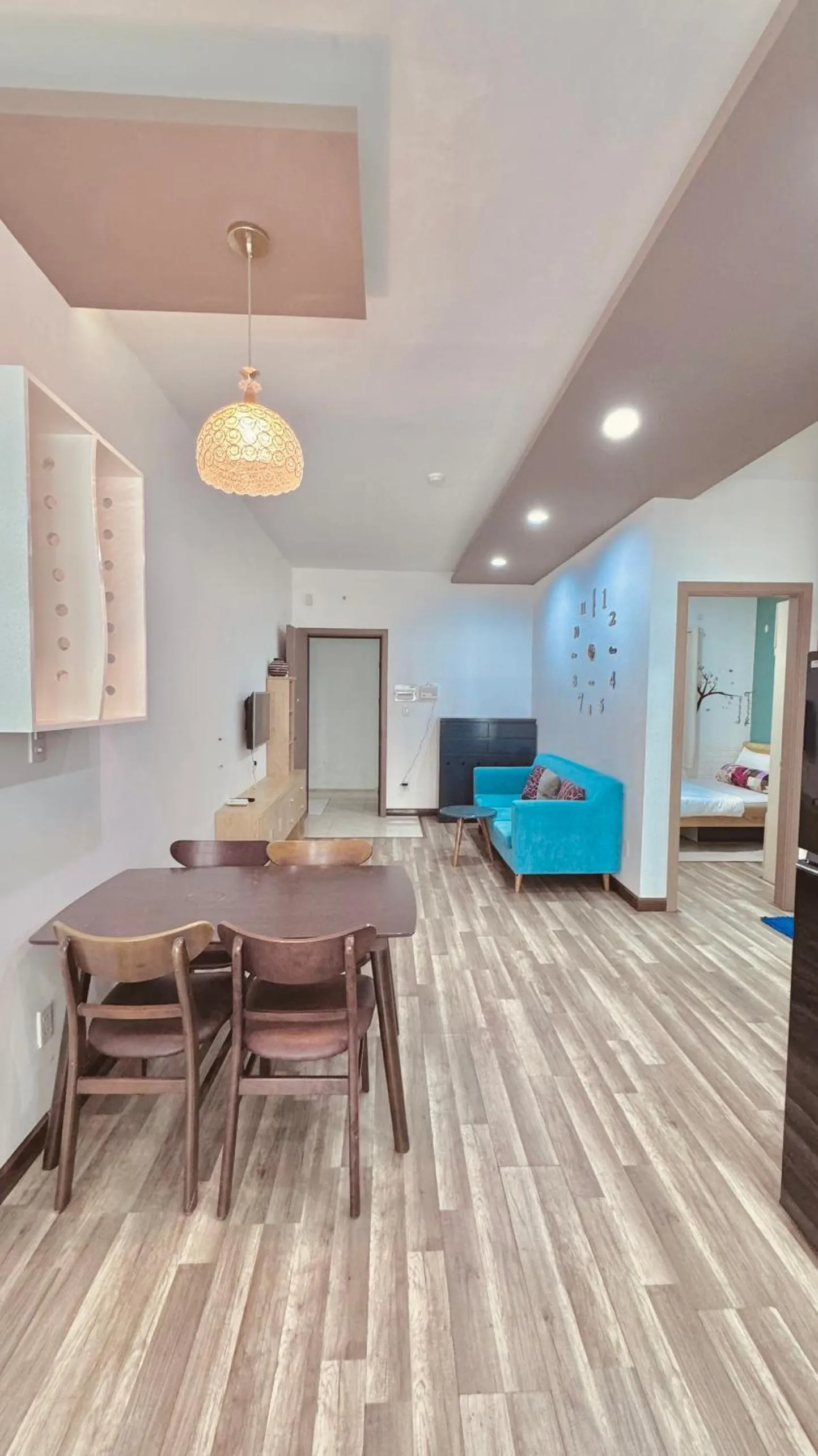 Kitchen or kitchenette in Sea Inn - Nha Trang Apartment