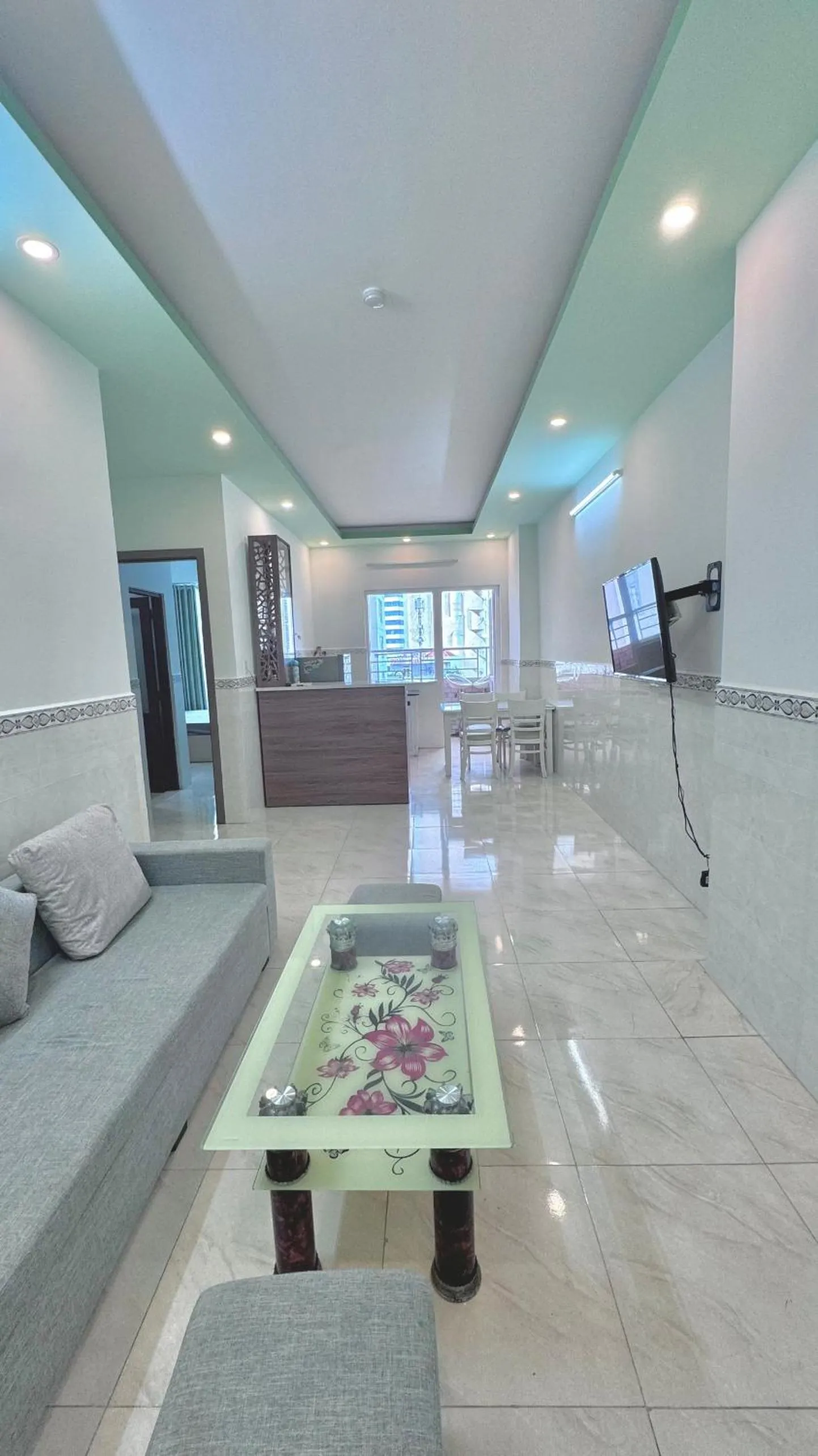 Kitchen or kitchenette in Sea Inn - Nha Trang Apartment