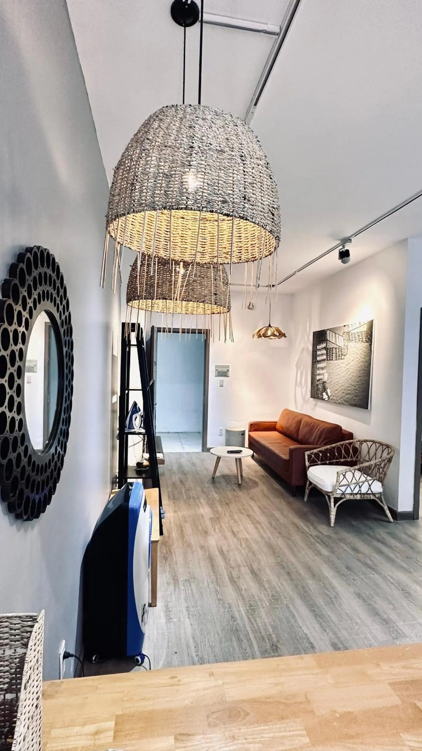 Living room, Bed in Sea Inn - Nha Trang Apartment