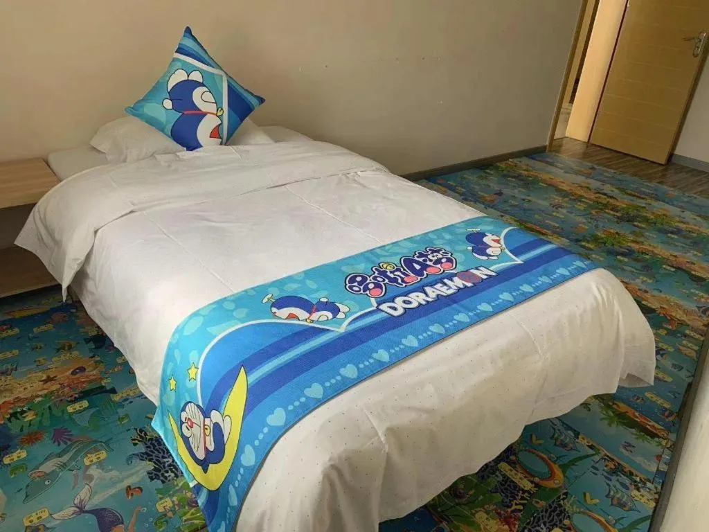 Bed in City Comfort Inn Yichang Wanda Plaza Yunhe Park
