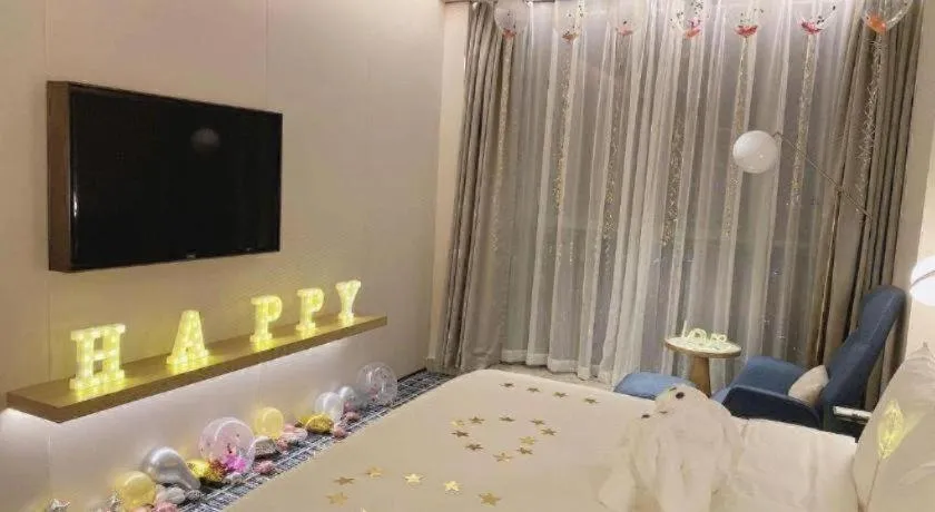 Bed in Onejee Hotel Shenzhen