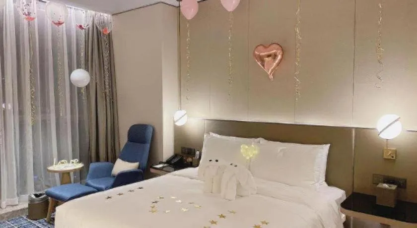 Bed in Onejee Hotel Shenzhen