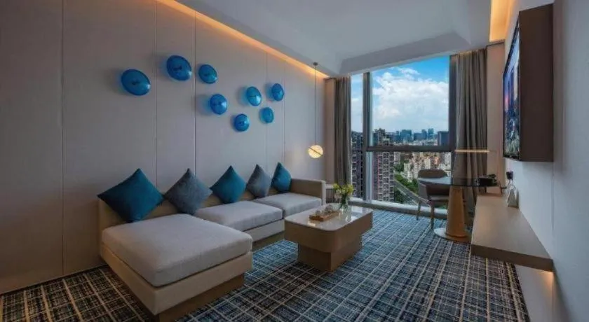 Bed in Onejee Hotel Shenzhen