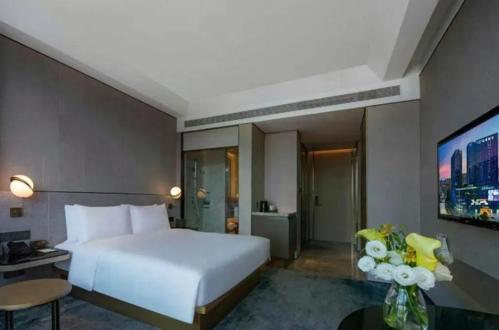 Bed in Onejee Hotel Shenzhen