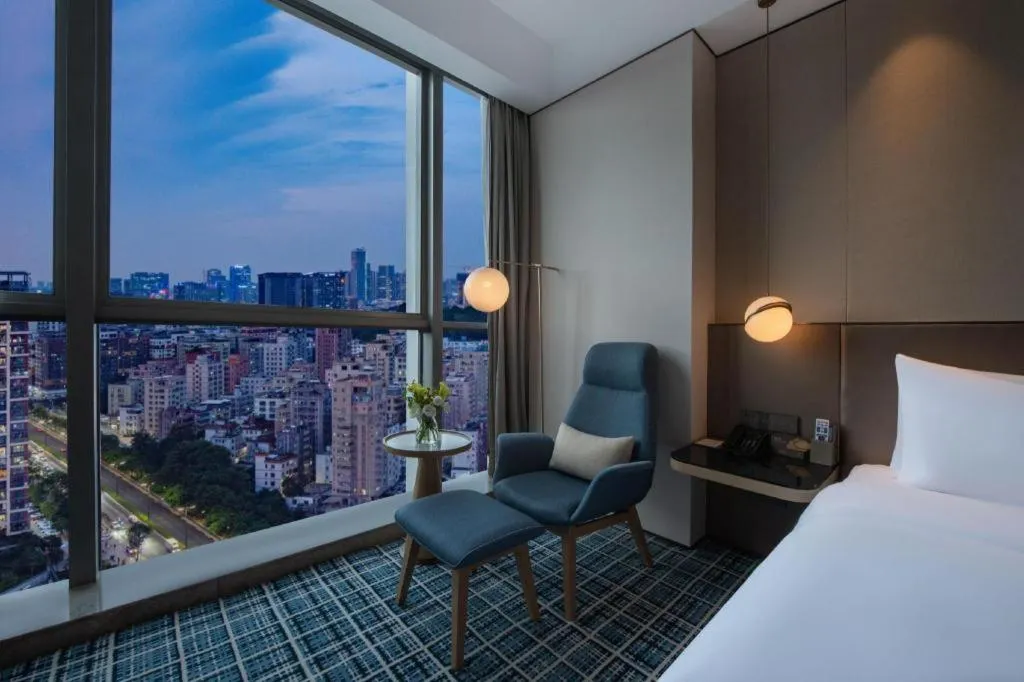 Bed in Onejee Hotel Shenzhen