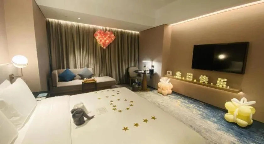 Bed in Onejee Hotel Shenzhen