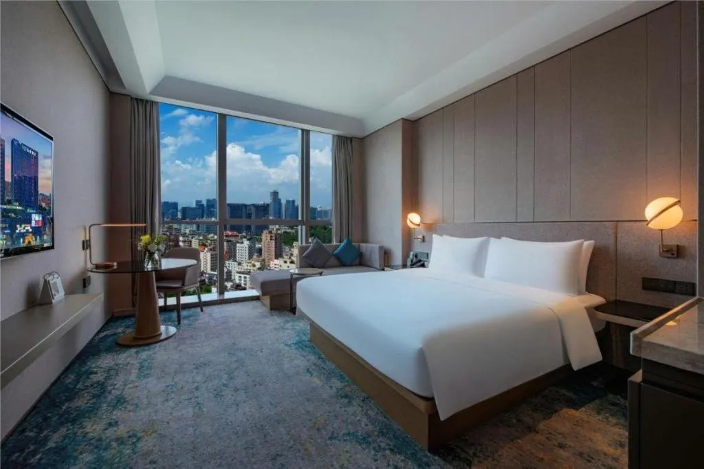 Bed in Onejee Hotel Shenzhen