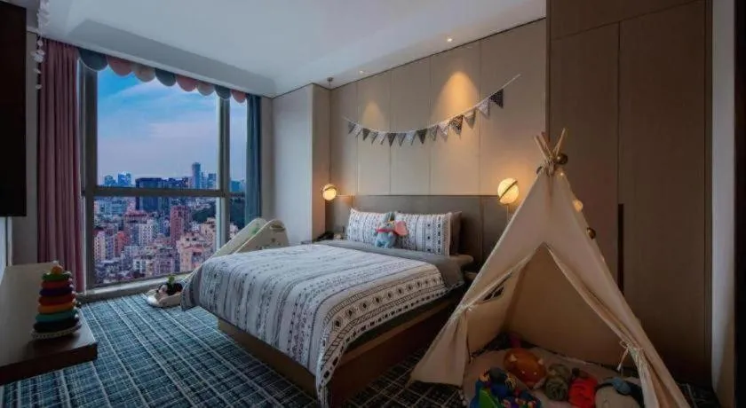 Bed in Onejee Hotel Shenzhen