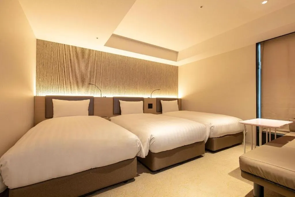 Bed in Montblanc Hotel Raffine Nagoyaekimae