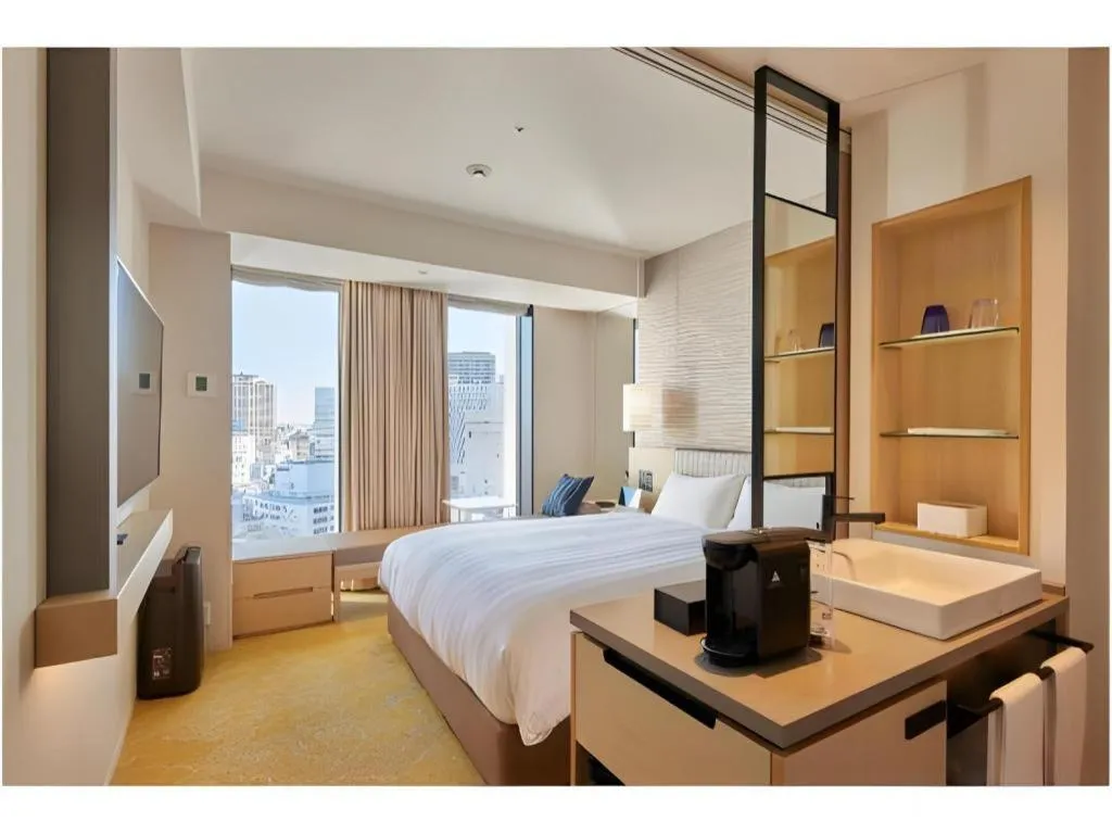 Bed in Montblanc Hotel Raffine Nagoyaekimae