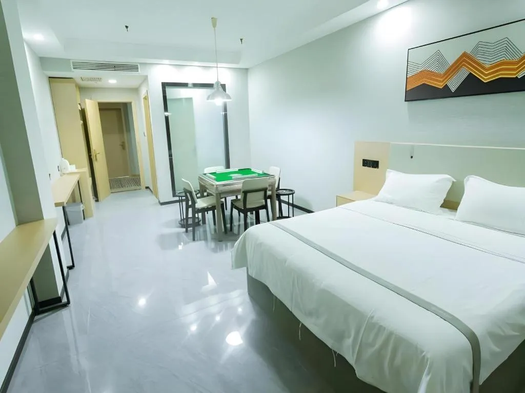 Bed in Green Tree Inn Taixing Huangqiao Town Government