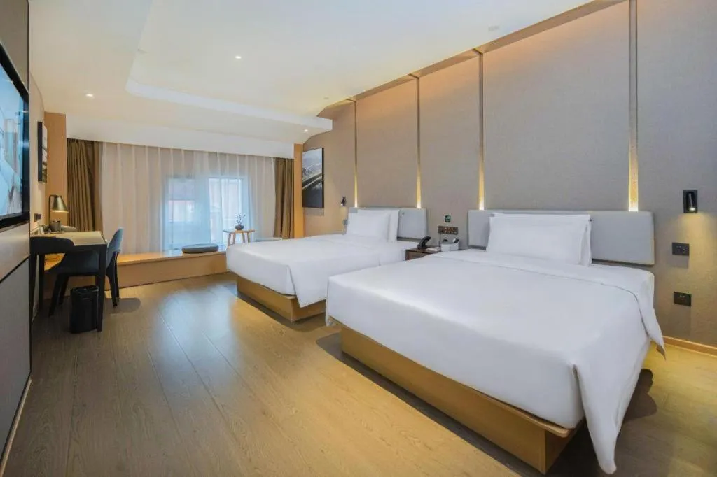 Bed in Atour Hotel Nanchang Longding Chadu East Jiefang Road