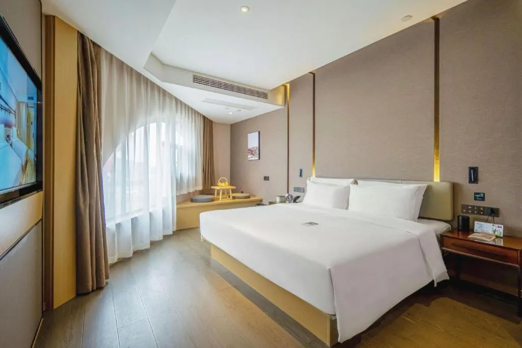 Bed in Atour Hotel Nanchang Longding Chadu East Jiefang Road
